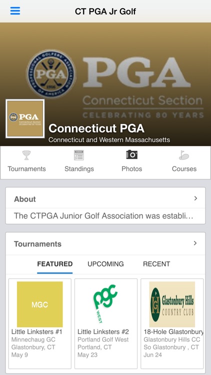 Connecticut PGA Jr Golf