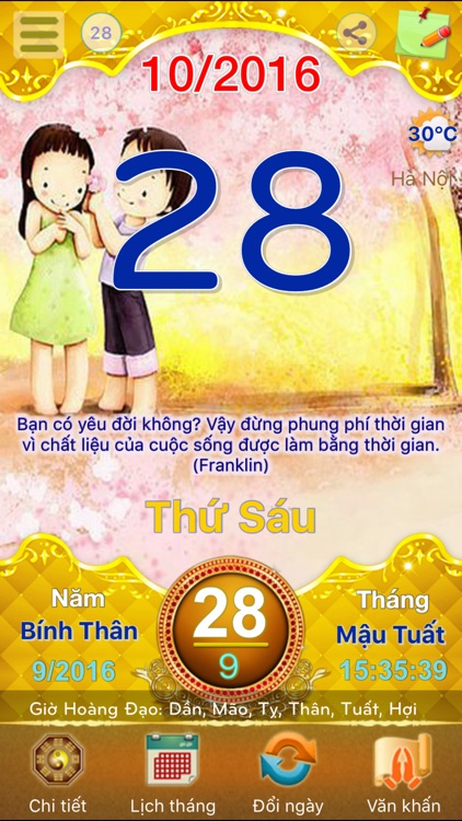 Lịch Vạn Niên - Lịch VN 2017