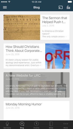 University Reformed Church(圖2)-速報App