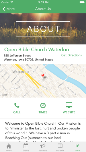 Open Bible Church Waterloo(圖2)-速報App