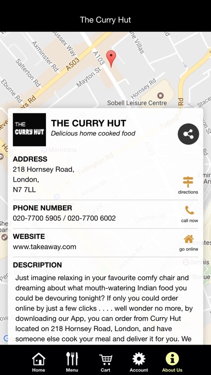 The curry hut n7