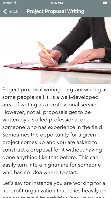 How To Write a Proposal