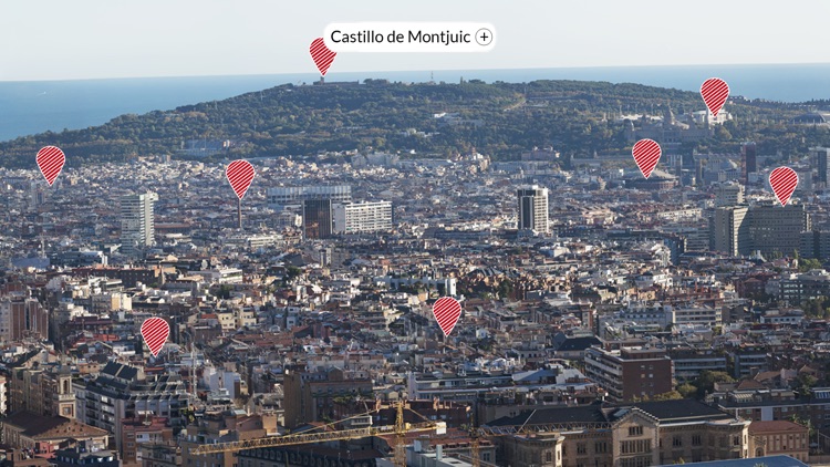 Lookout of Tibidabo in Barcelona