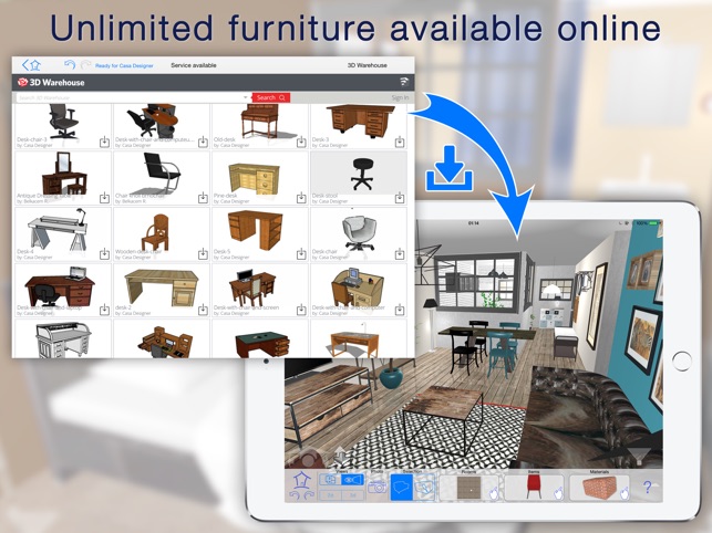 Casa Designer 3D - freemium - Home Makeover(圖2)-速報App