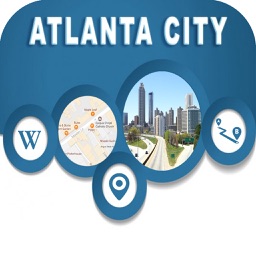 Atlanta City Georgia USA Offline Map Navigation