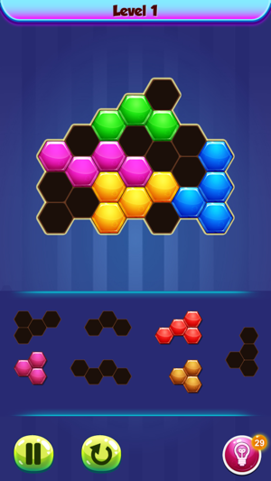 Hexa Blast! Block Puzzle Game(圖4)-速報App