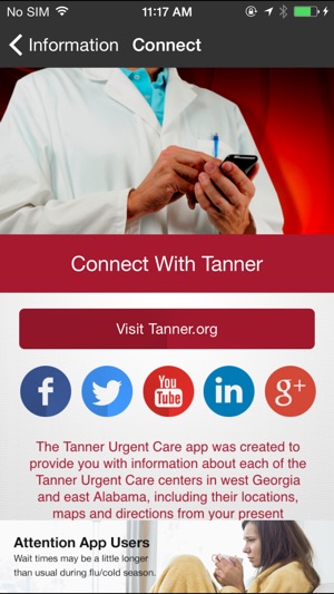 Tanner Urgent Care(圖4)-速報App