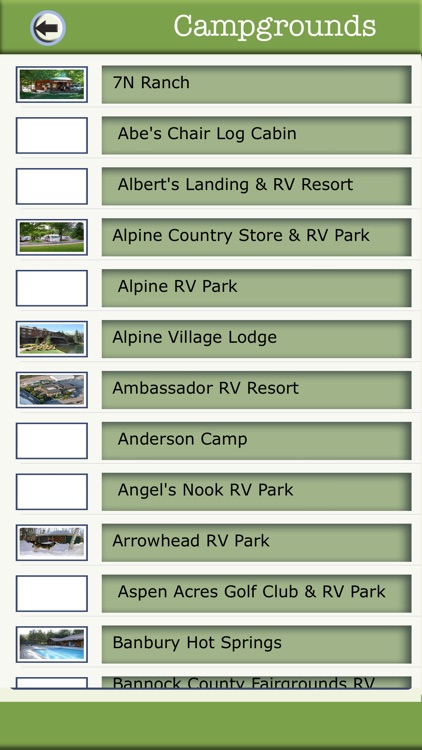 Idaho Camping And National parks