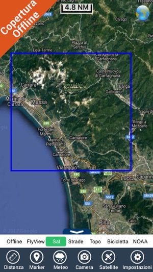 Alpi Apuane Parco Nazional GPS mappa Navigatore(圖5)-速報App