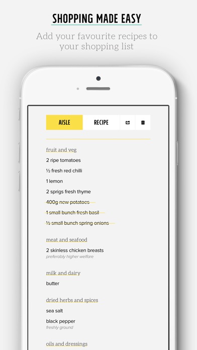 Jamie's Ultimate Recipes screenshot1