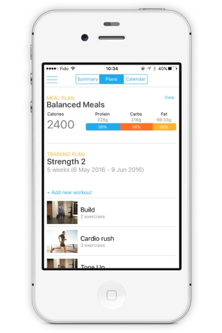 Blueprint Health and Fitness screenshot 3