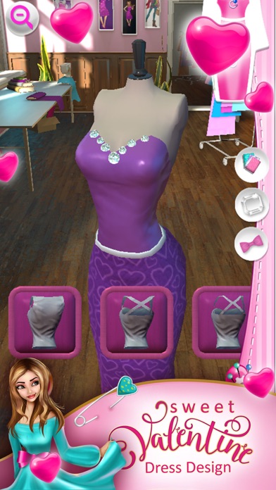Sweet Valentine Dress Design: Fun Beauty Salon screenshot 2