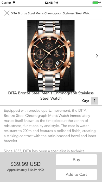 How to cancel & delete Watch Shop by 5mina:  Buy Luxury, Discount Watches from iphone & ipad 4