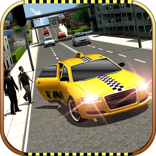 Real Taxi Car Driver : 3D Simulator 2017 iOS App