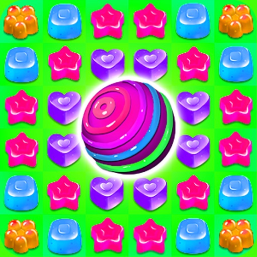Stunning Jelly Puzzle Match Games iOS App