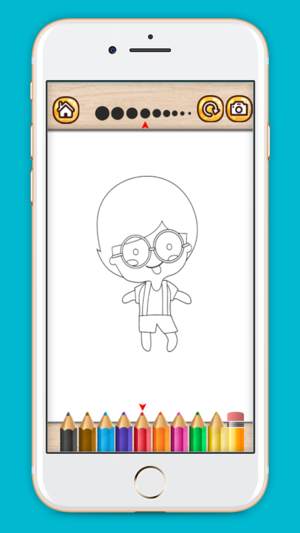 Coloring game for Girl(圖2)-速報App