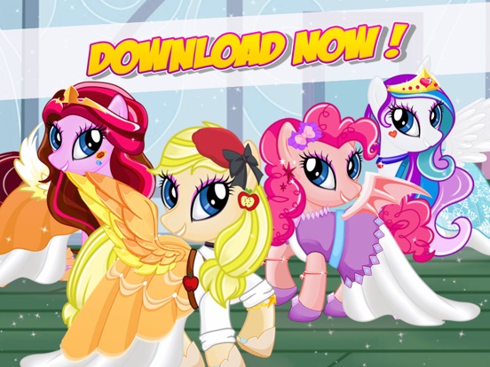 Скачать игру Pony Dress Up and Salon Games for Little Girls