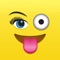 Emoji Remix provides faces, features, and accessories for you to create tons of your own emoji stickers