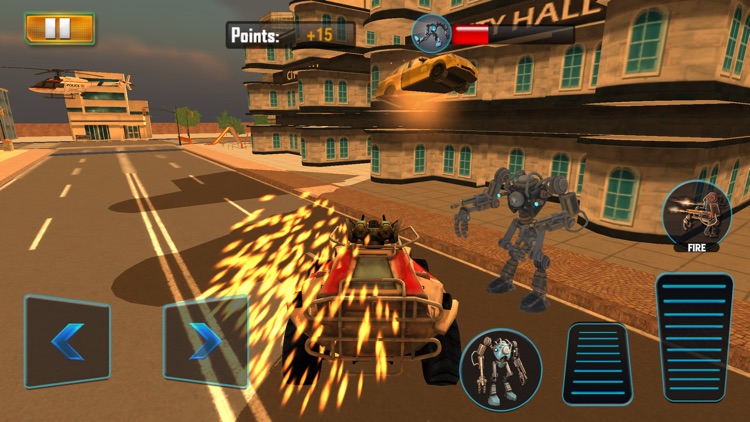 Robot Car Hero Sim 3D screenshot-3