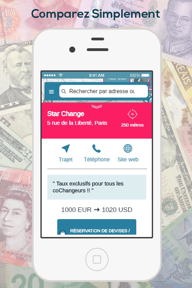 coChange - Money Exchange GPS screenshot 3