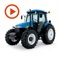 This app offers many and varied vehicle (tractor, plane and digger) videos