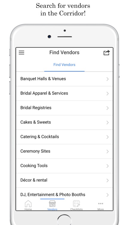 The Corridor Wedding Guide