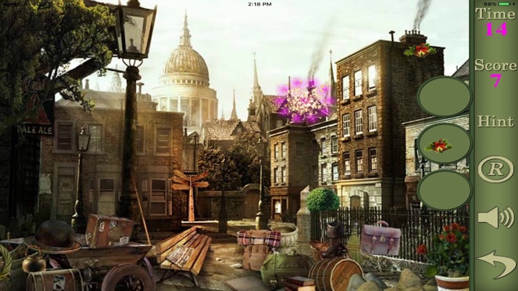 Hidden Objects Of A Thief On A Train