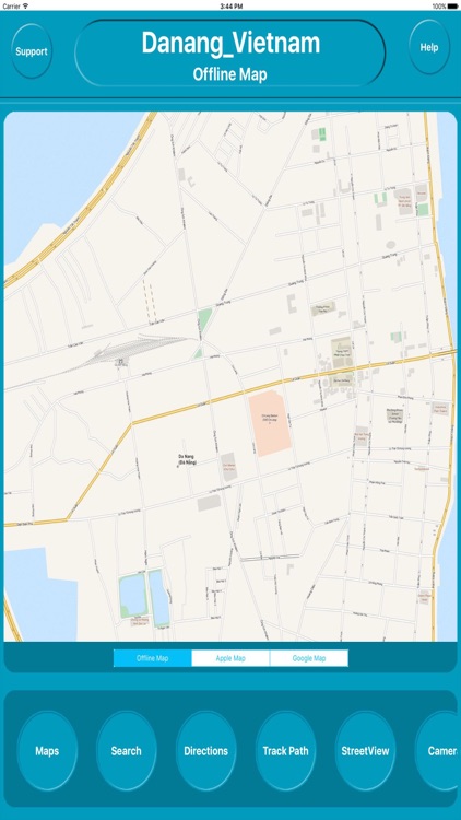 Danang Vietnam Offline City Maps Navigation screenshot-0