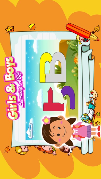 How to cancel & delete Girls & boys learning abc with educational games from iphone & ipad 4