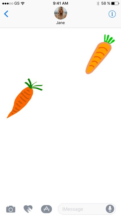 Carrots One Sticker Pack