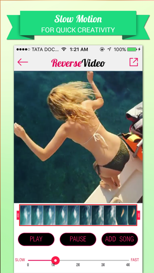 Reverse Video Editor - Rewind, Cutter & Add Music(圖2)-速報App