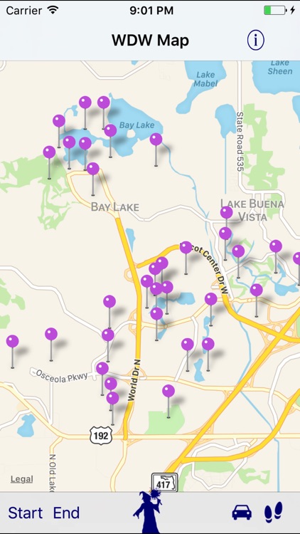 GPS Transportation Wizard for Walt Disney World