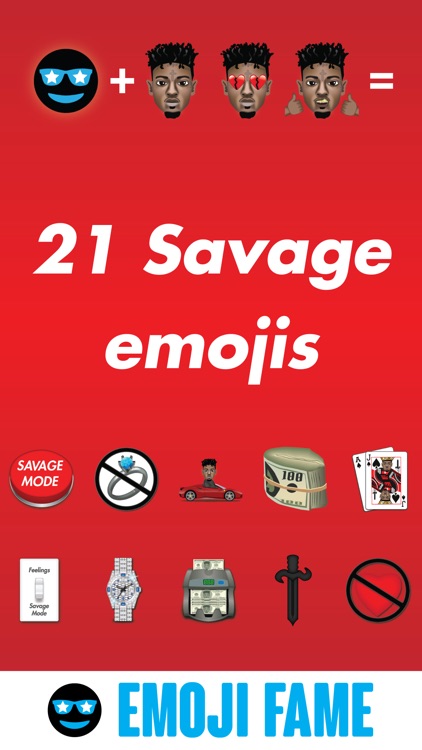 21 Savage by Emoji Fame