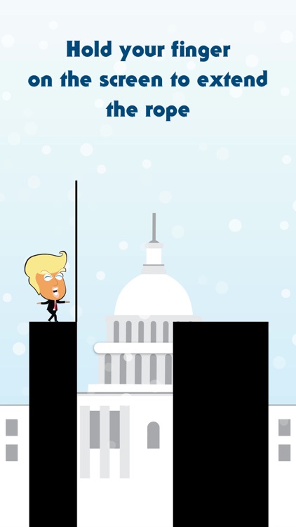 Tight Rope Trump - Trumpy jumps across America!