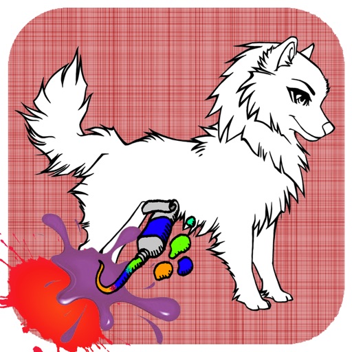 Wolf Painting For Kid iOS App