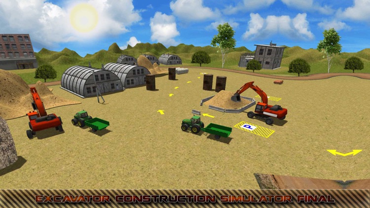 Heavy Excavator Crane Simulator 3D Construction screenshot-4