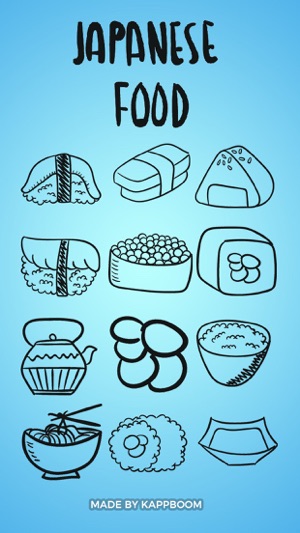 Japanese Food Sketch Stickers(圖1)-速報App