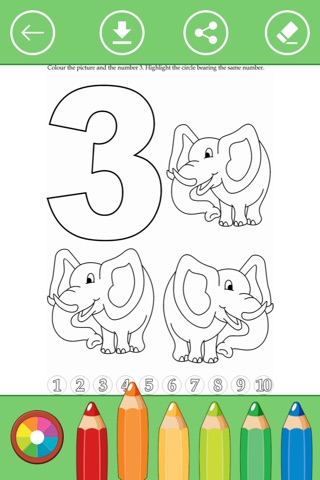 Kids learn math & numbers with coloring book. screenshot 4