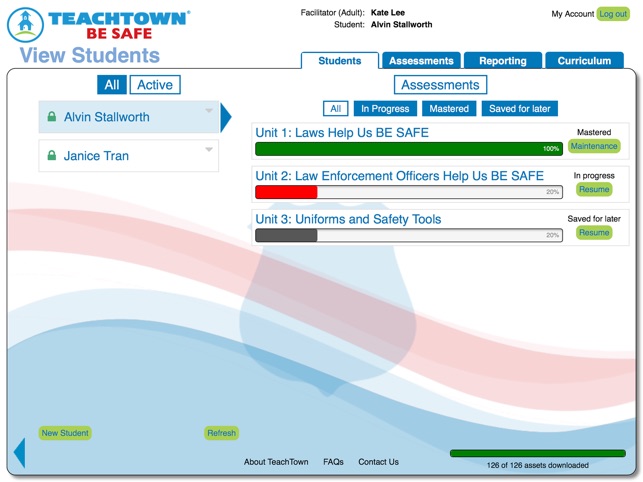 TeachTown BE SAFE