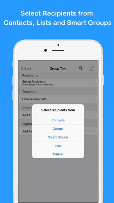 Group Text Pro ++ Screenshots