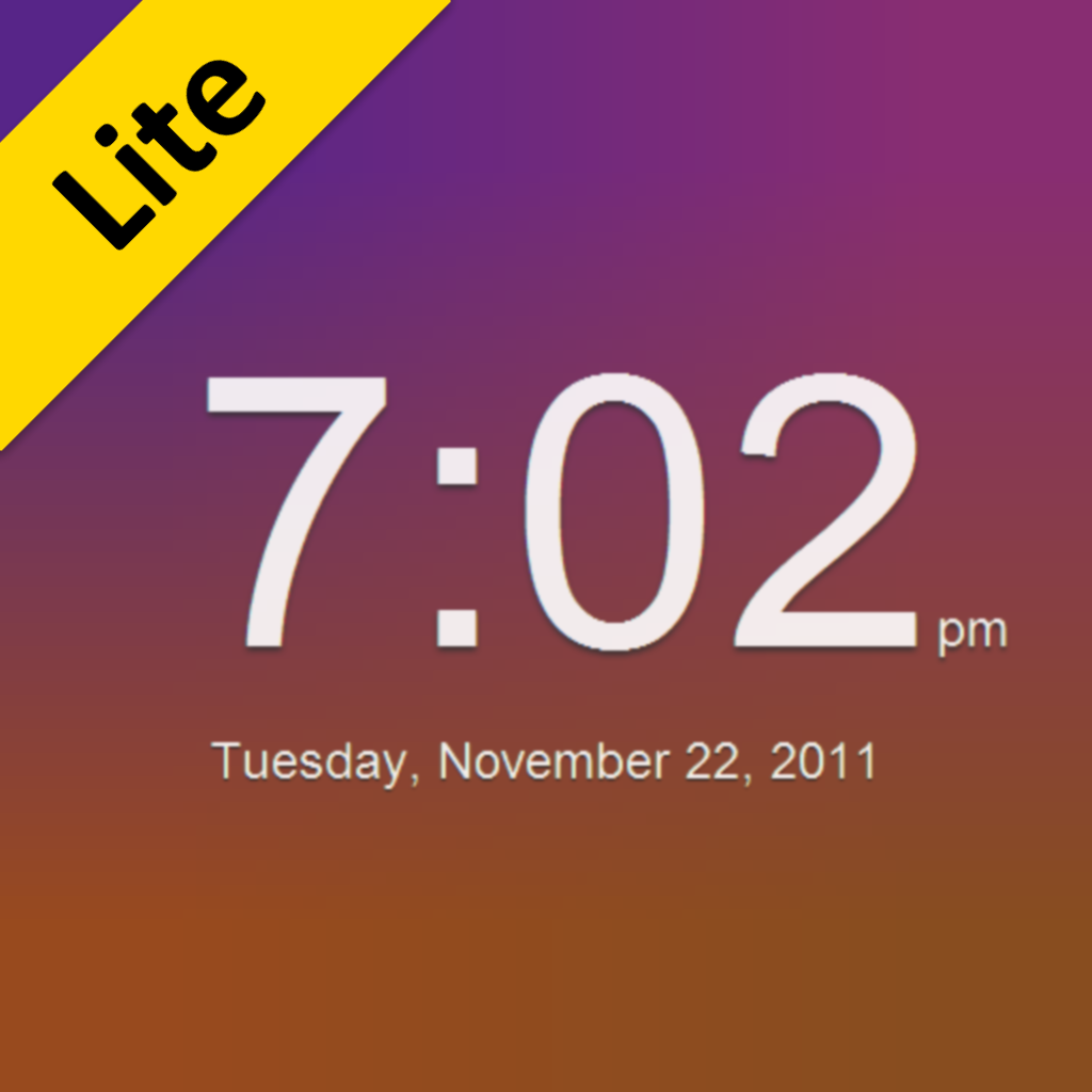 Get Smooth Clock Lite for iOS, iPhone, iPad Aso Report