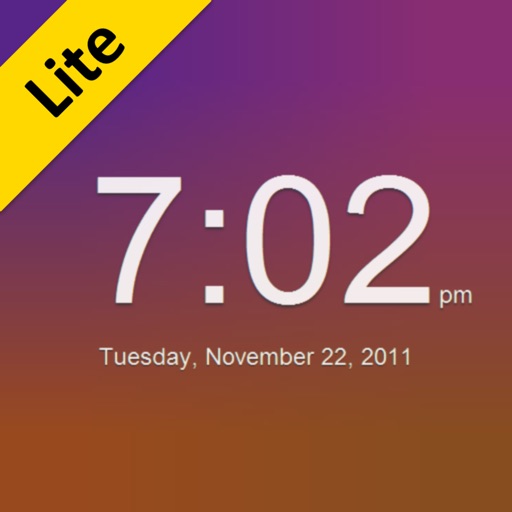 Smooth Clock Lite iOS App