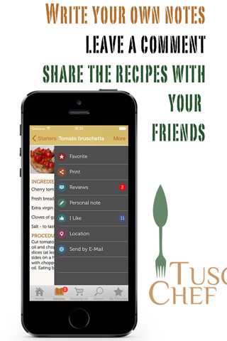 Tuscan Chef - Italian food screenshot 4
