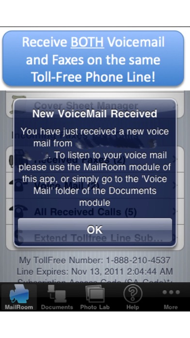 How to cancel & delete My Toll Free Number Lite - with VoiceMail and Fax from iphone & ipad 1