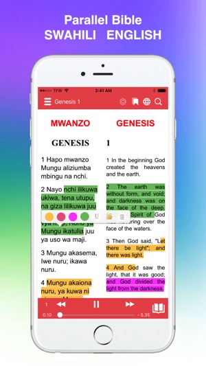 Swahili Bible Takatifu(圖3)-速報App