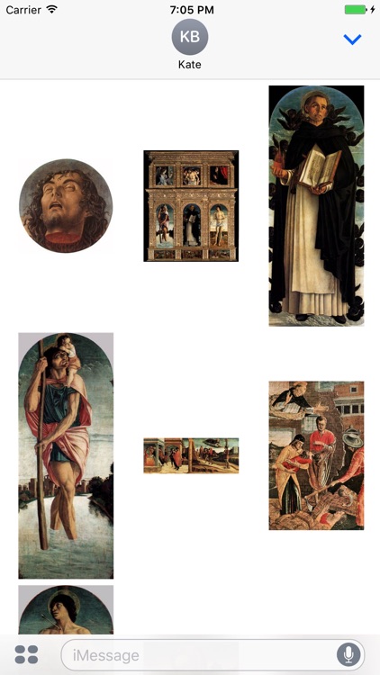 Giovanni Bellini Artworks Stickers