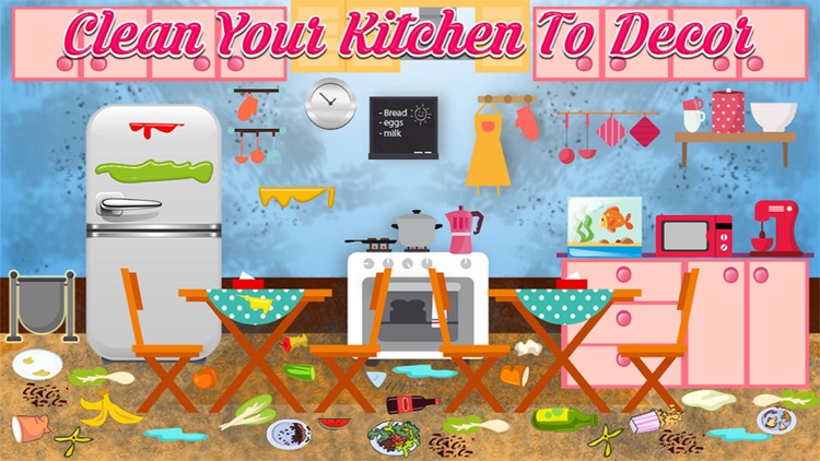 House Clean Up Decoration Game, Girl Home Cleaning screenshot-3