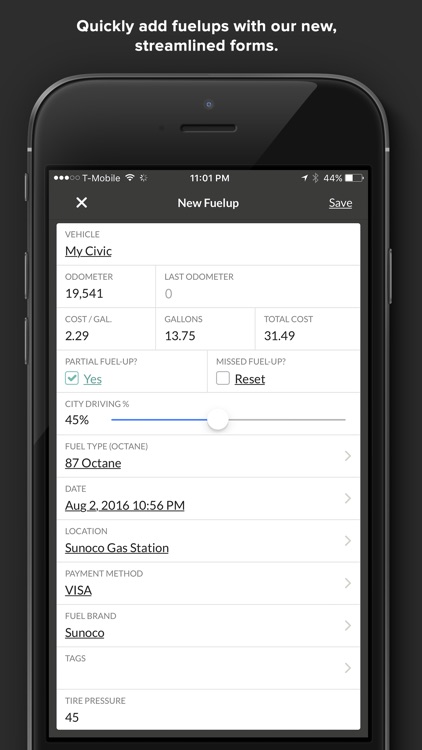 Gas Cubby by Fuelly Lite screenshot-4
