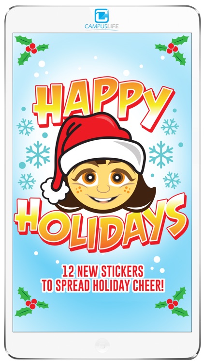 Happy Holidays Sticker Pack