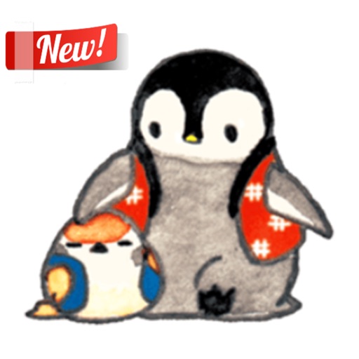 Penguin and Sparrow > Stickers! icon